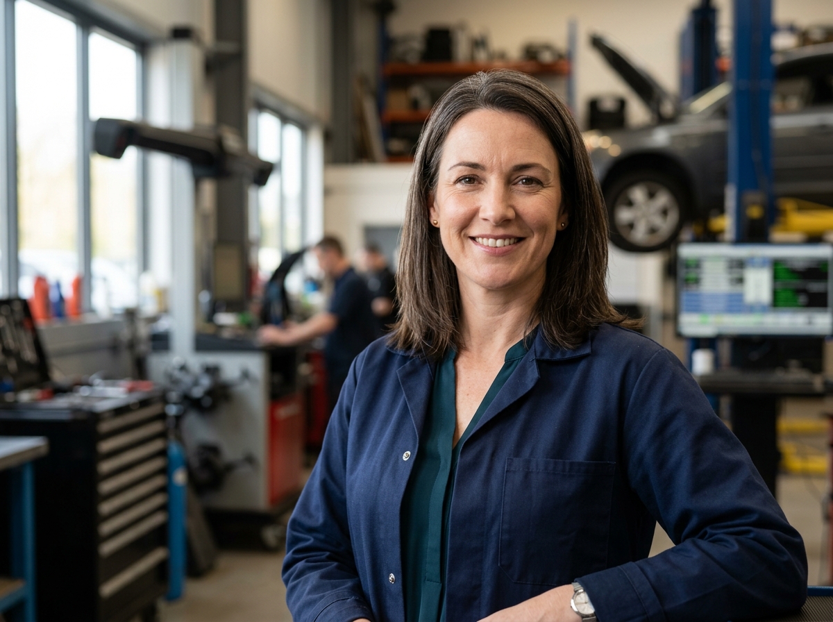 Anna Schmidt - KFZ-Meisterin