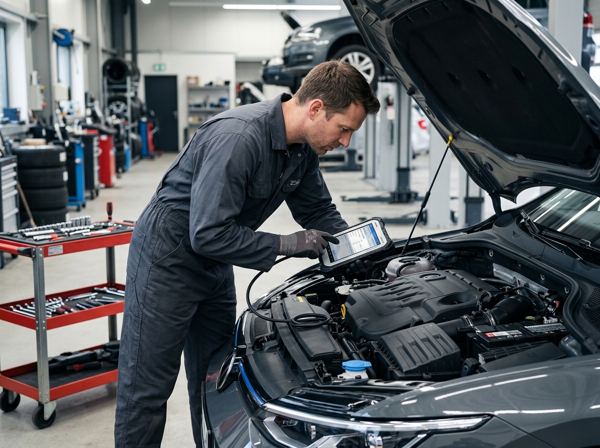 Moderne Fahrzeugdiagnose